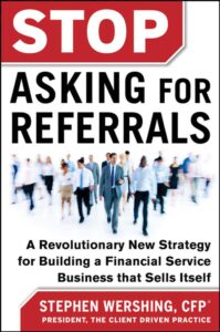 Stop asking for referrals book cover