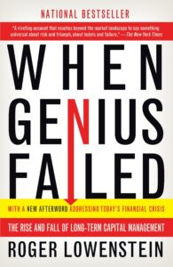 When Genius Failed Book Cover
