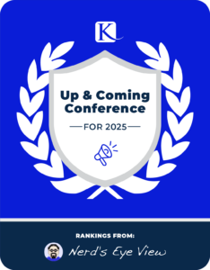 B Up & Coming Conferences Badge